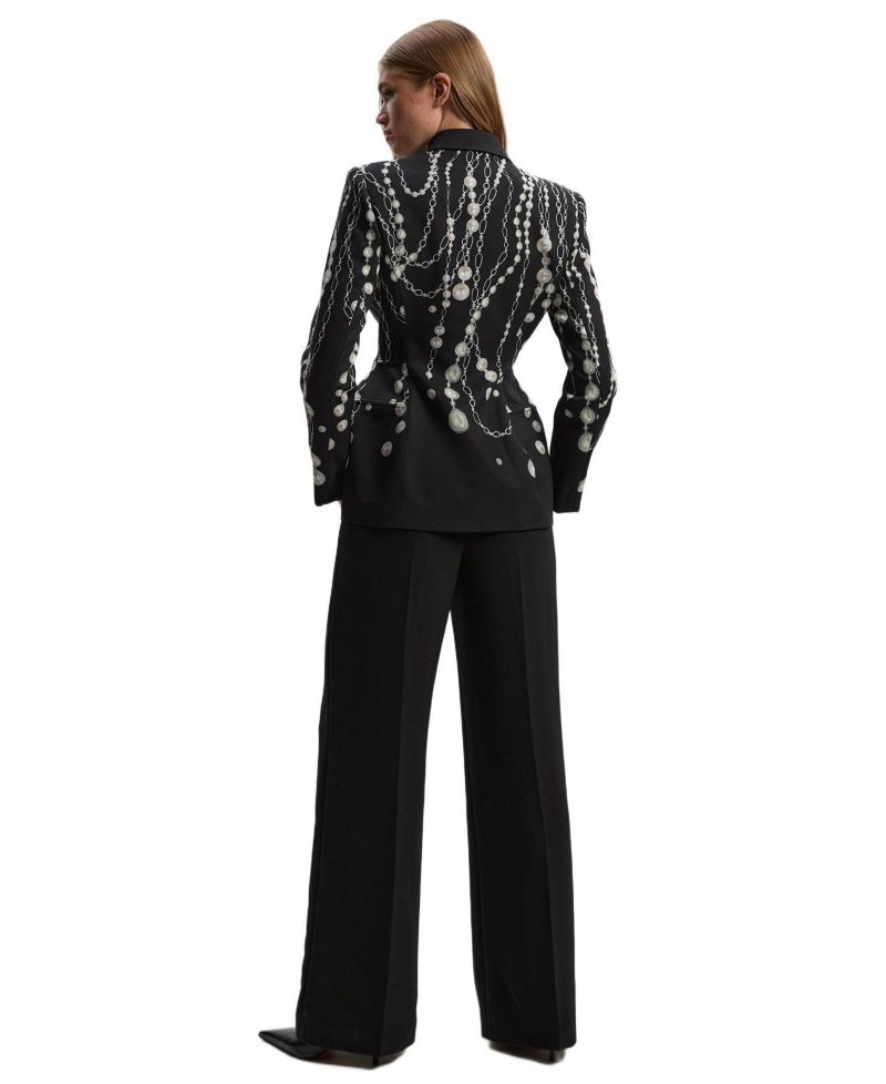 Women's Archive Satin Kickflare Trouser