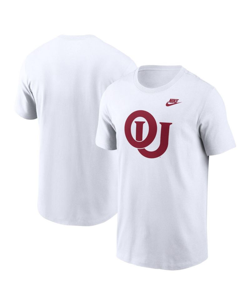Men's White Oklahoma Sooners Legacy Alternate Logo T-Shirt