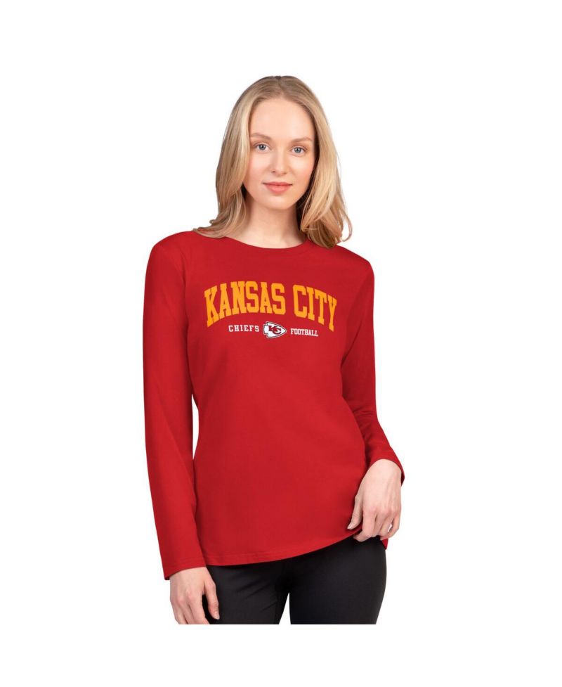 Women's Red Kansas City Chiefs Best Play Long Sleeve T-Shirt