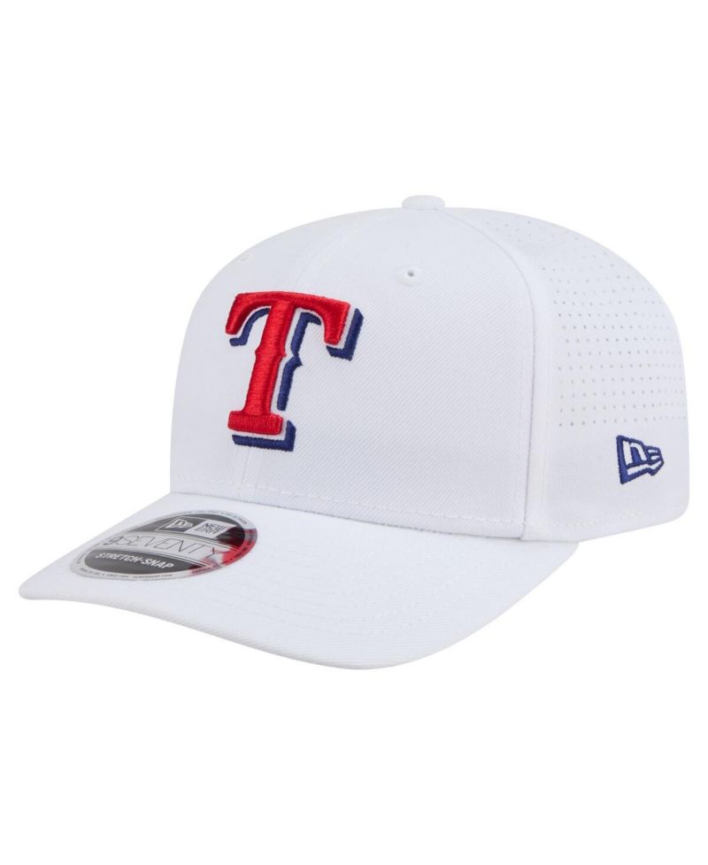 Men's White Texas Rangers COOLERA 9SEVENTY Adjustable Hat