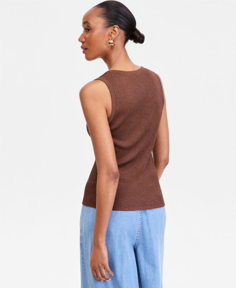 Women's Scoop-Neck Sweater Tank