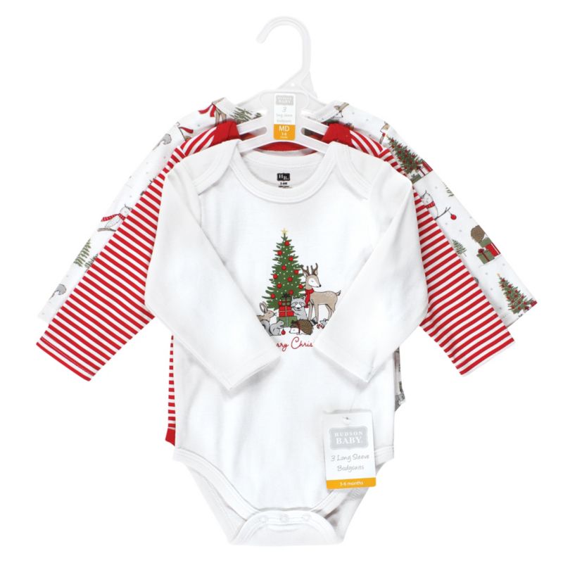 Baby Boys Hudson Unisex Everyday Long-Sleeve Cotton All-in-Ones