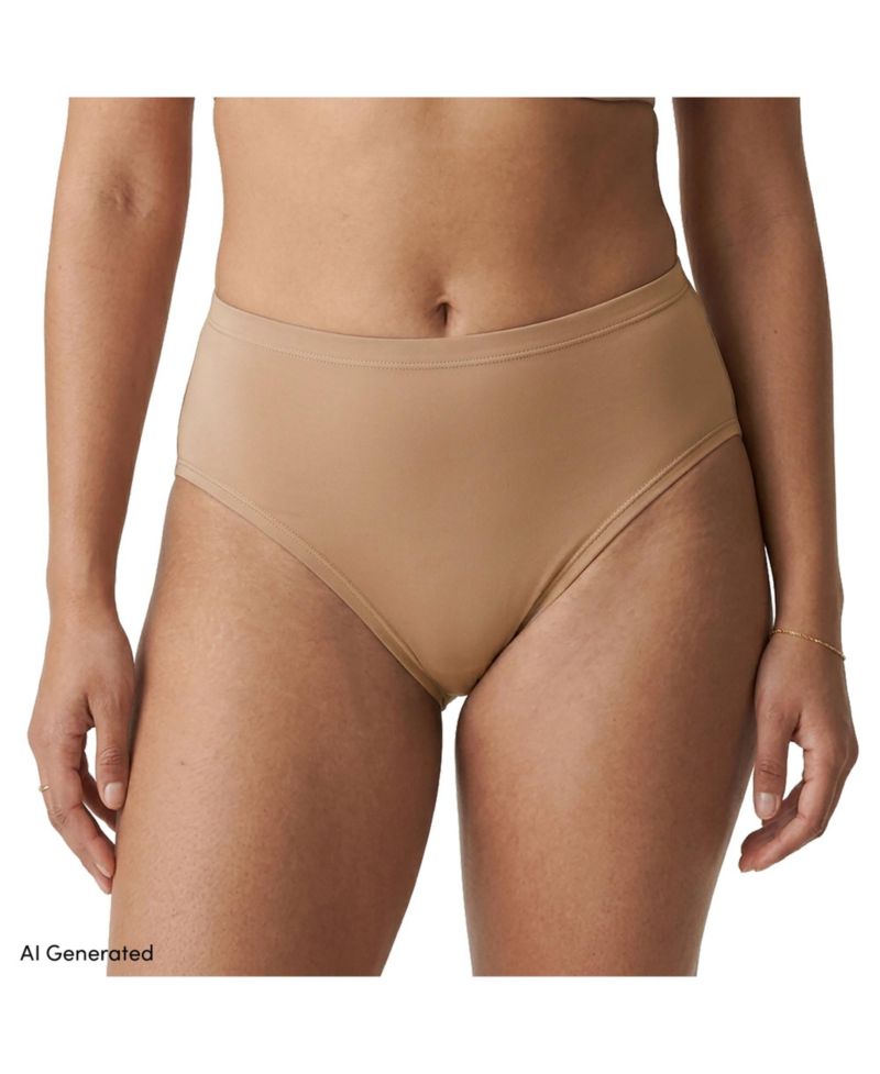 Women's Bikini True Solutions Light Weight Microfiber Basics 3 Pack Panties