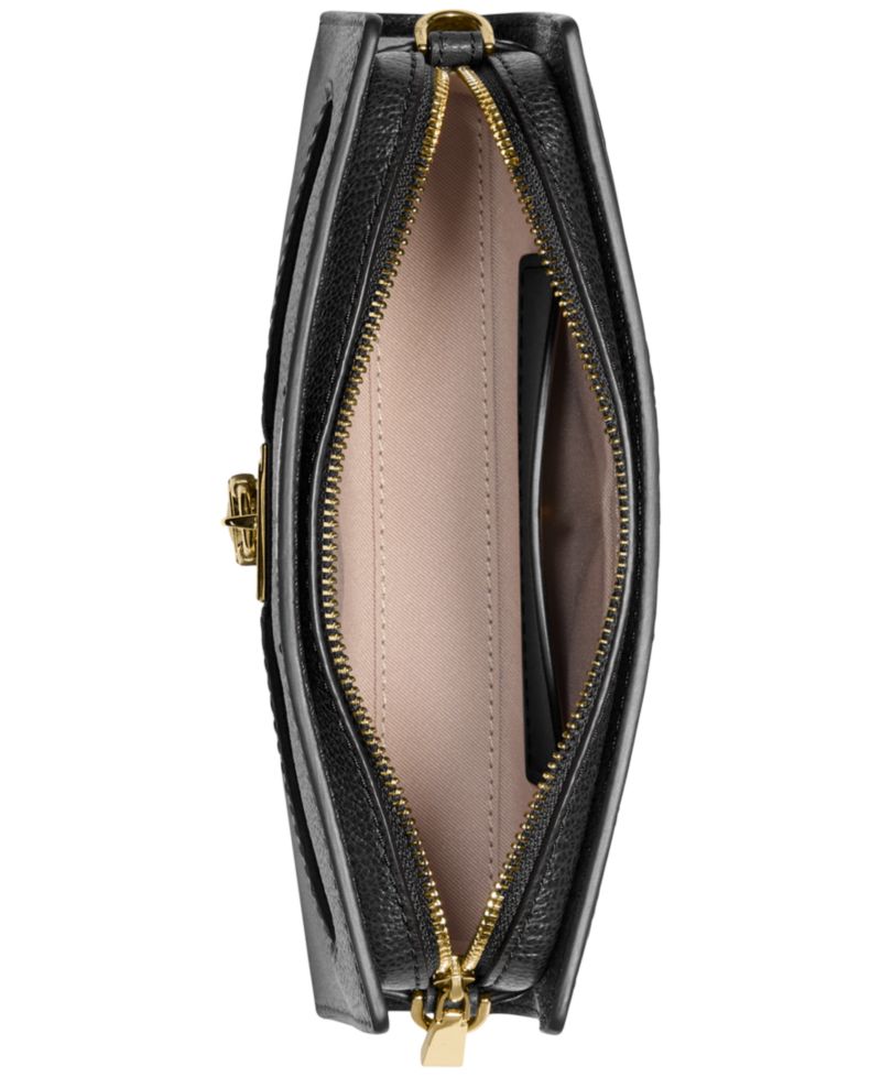 Michael Kors Hamilton Small Leather Convertible Crossbody