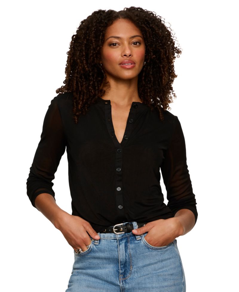 Petite Long-Sleeve Top