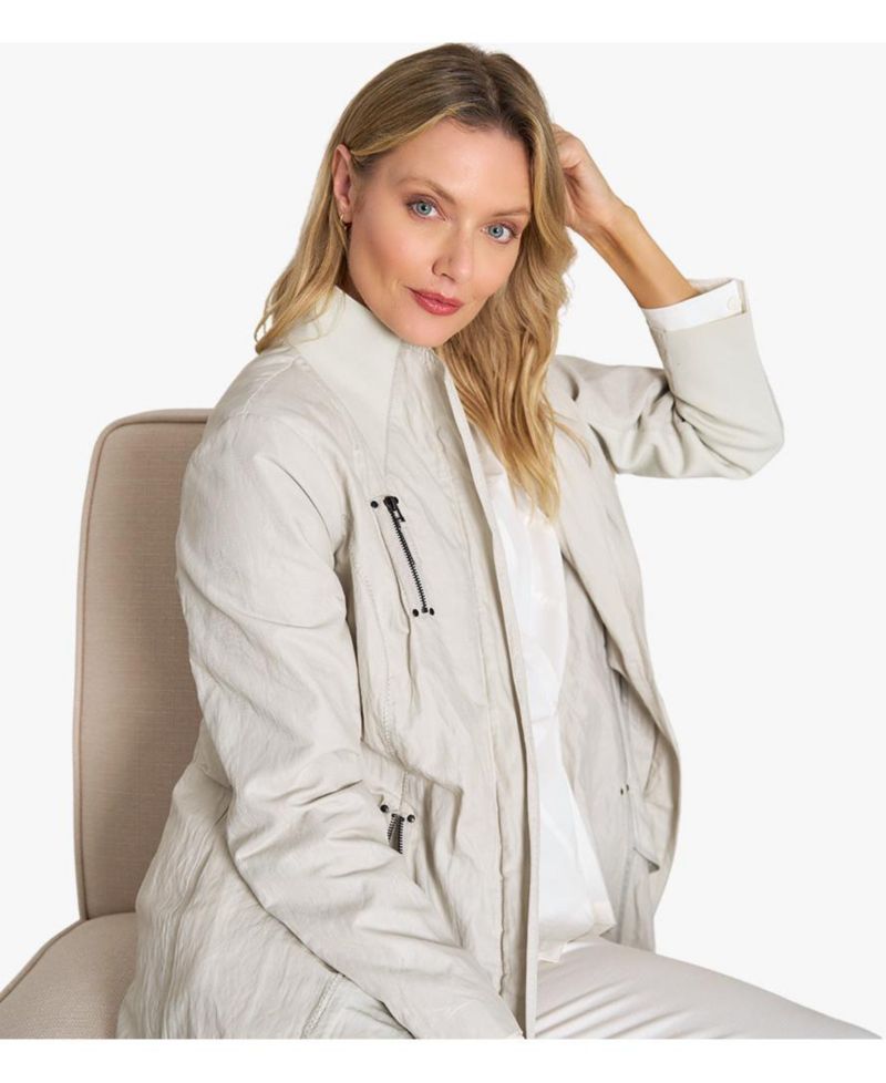 Women's Water Repellent Zip-Front Moto Favorite Jacket