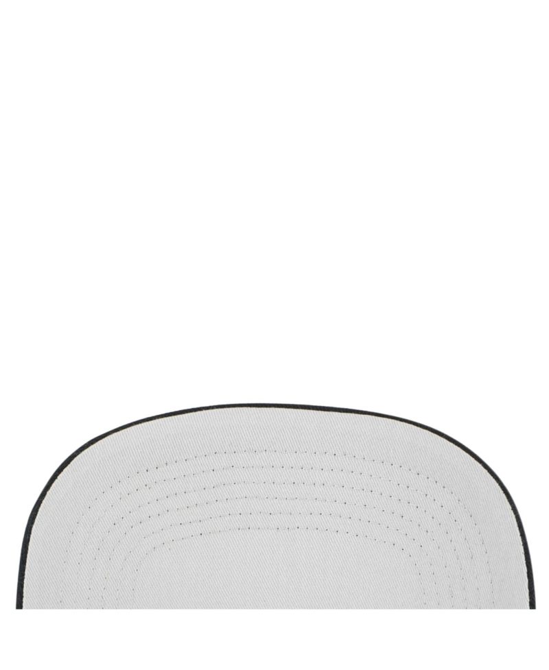 Men's '47 Black Chicago Blackhawks Emmett Heavy Twill Trucker Hitch Rope Adjustable Hat