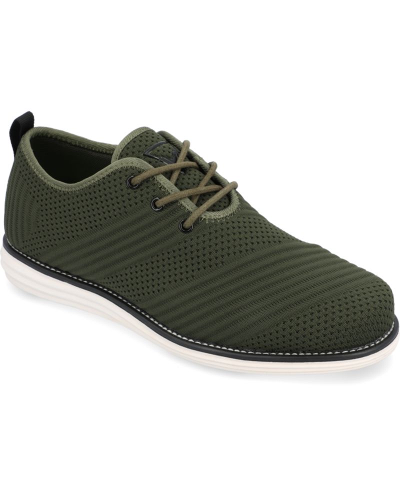 Men's Novak Tru Comfort Foam Knit Lace-Up Round Toe Dress Shoes