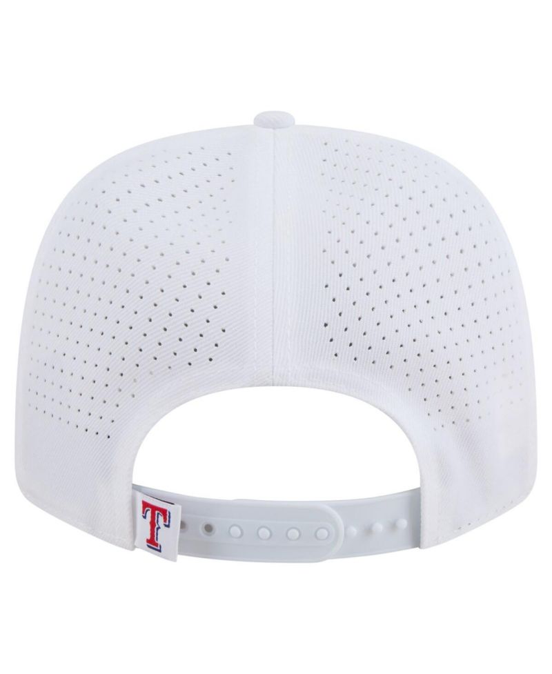 Men's White Texas Rangers COOLERA 9SEVENTY Adjustable Hat
