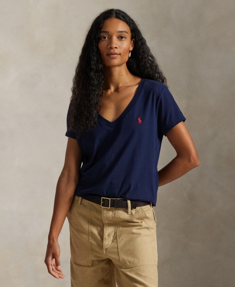 Women's V-Neck Short-Sleeve T-Shirt