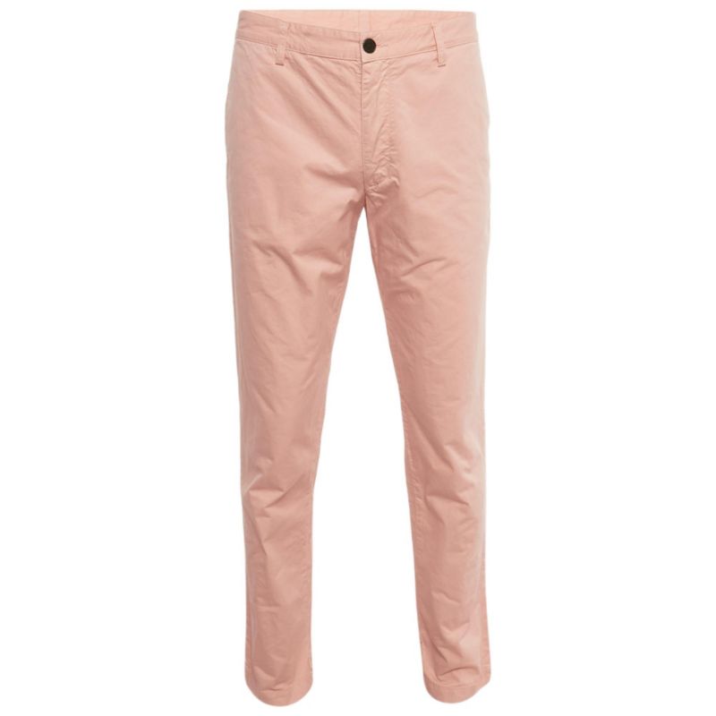 Men's Pink Cotton Patrick Chino Trousers
