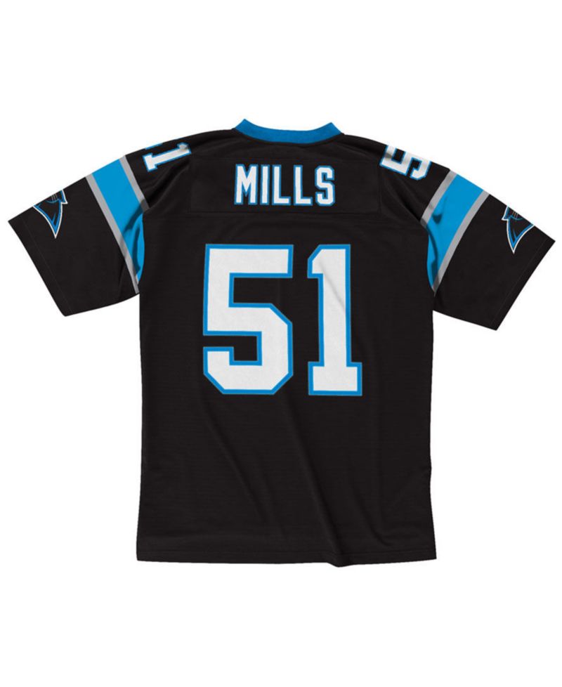 Men's Sam Mills Carolina Panthers Replica Throwback Jersey