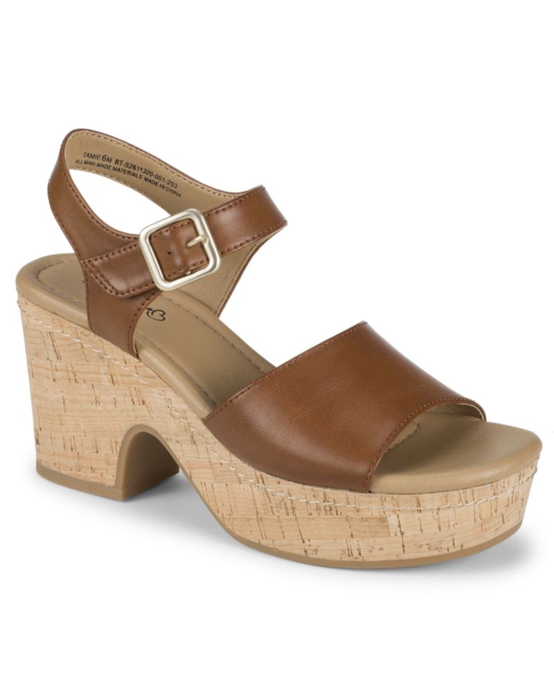 Women's Tamie Round Toe Wedge Sandals