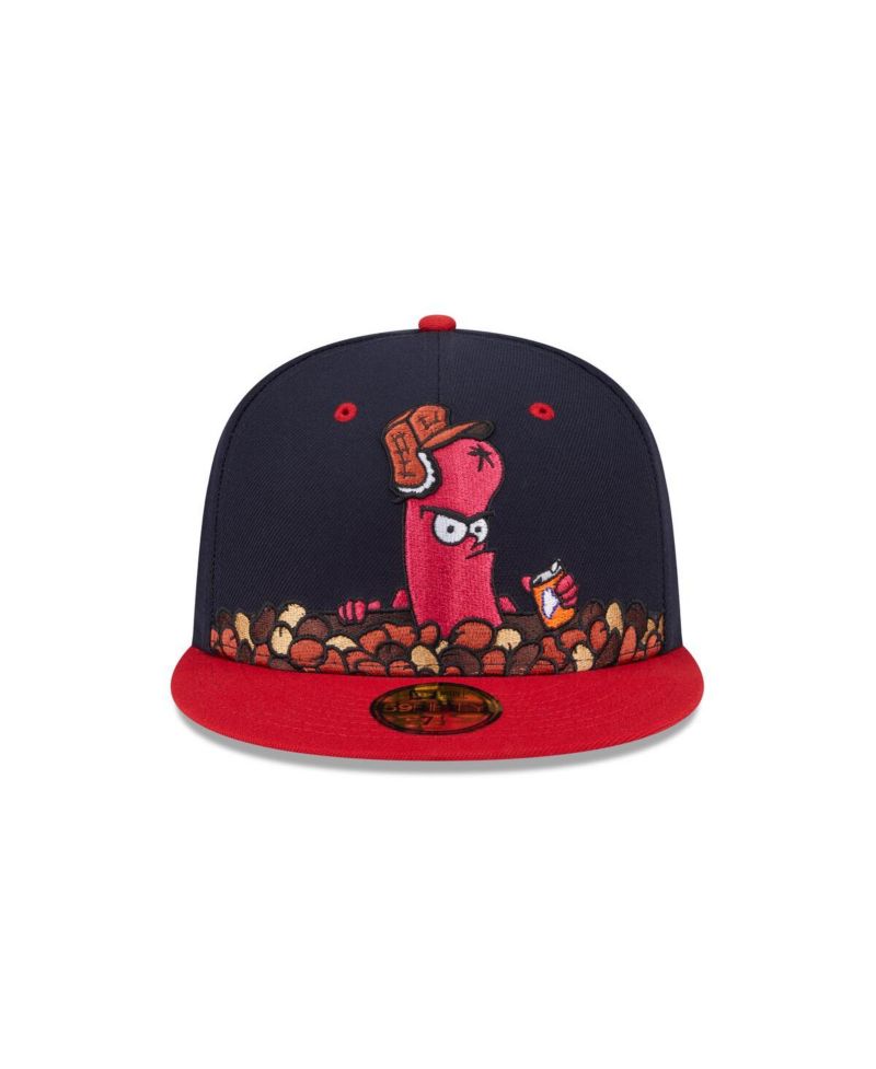 Men's Navy Portland Sea Dogs Theme Nights 59FIFTY Fitted Hat