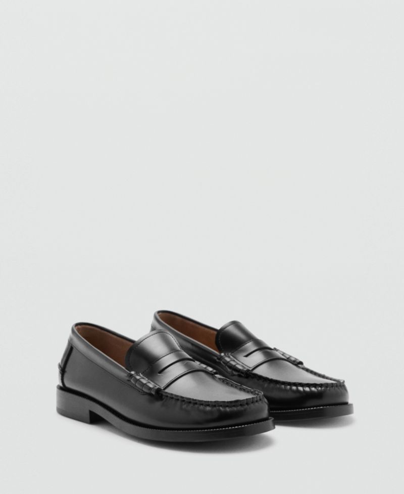 Men's Leather Penny Loafers
