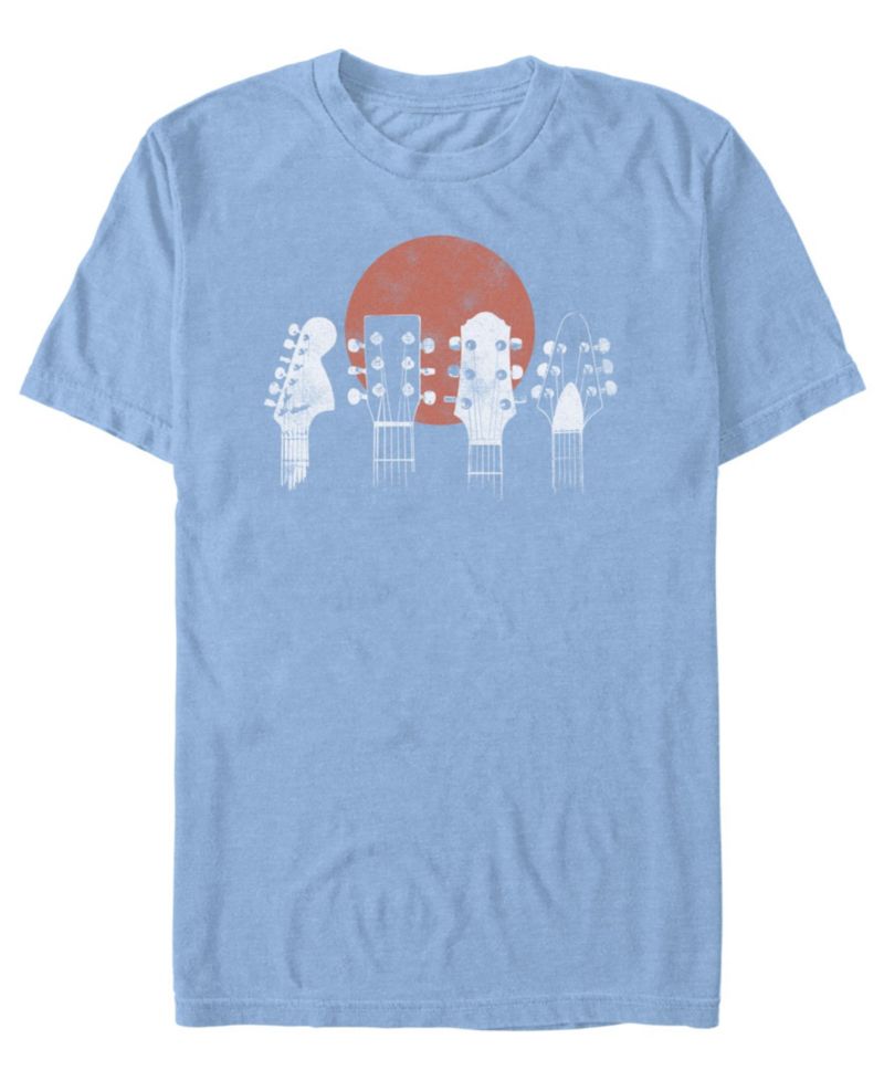 Men's Guitar Heads Short Sleeve T-Shirt