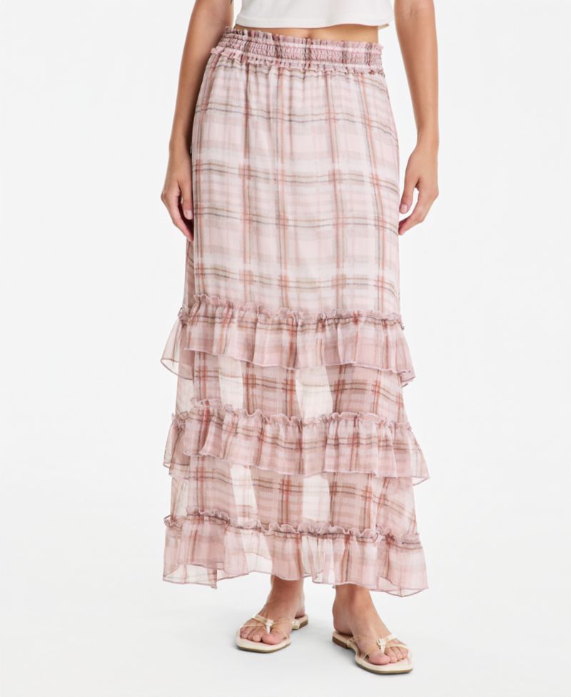 Women's Tiered Maxi Skirt