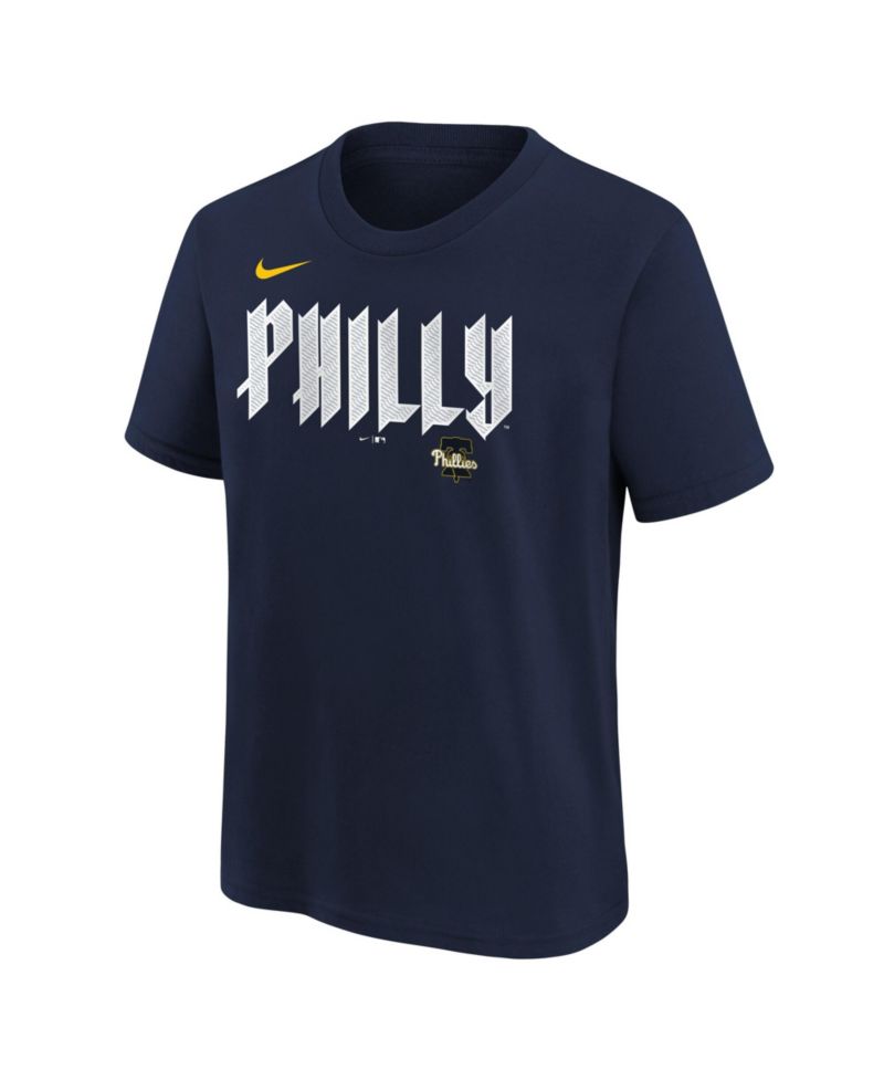 Big Boys and Girls J.T. Realmuto Navy Philadelphia Phillies City Connect Name & Number T-Shirt