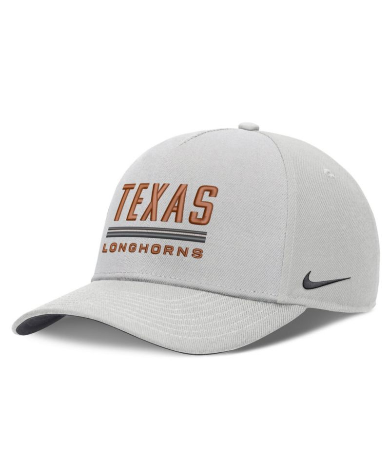 Men's Gray Texas Longhorns 2026 Sideline Dri-FIT Rise Adjustable Hat