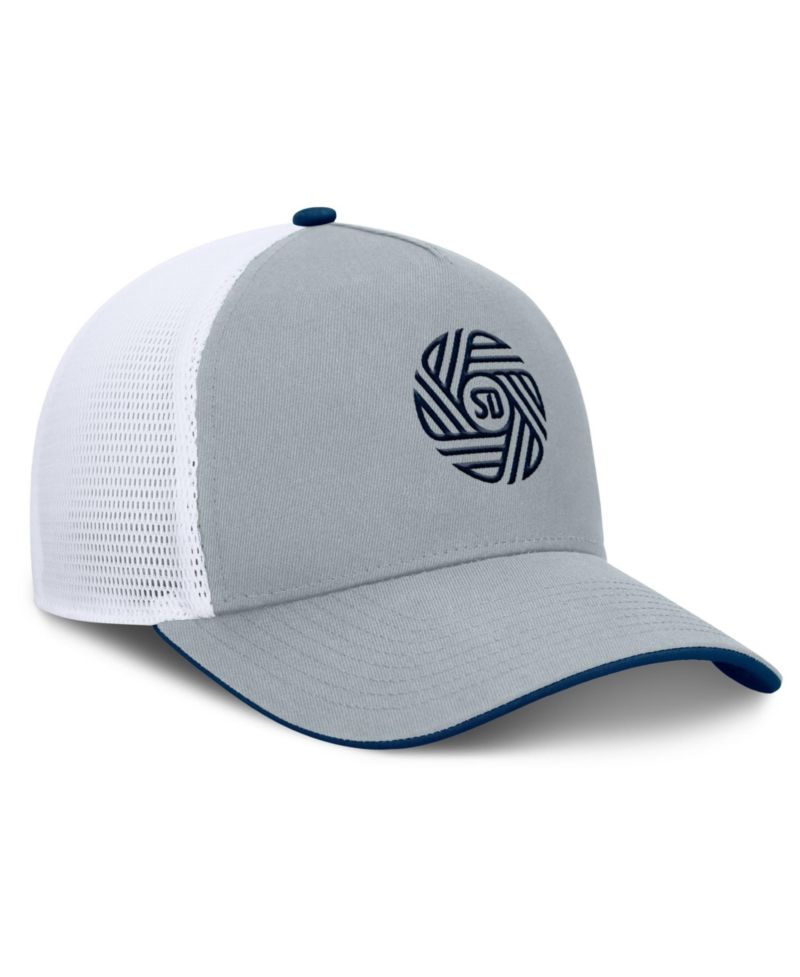 Men's Gray San Diego FC Knuckle Trucker Adjustable Hat