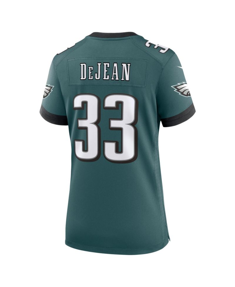 Women's Cooper DeJean Midnight Green Philadelphia Eagles Team Game Jersey
