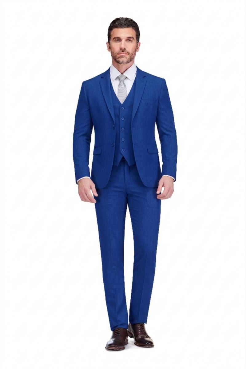 Men's Skinny Fit 3-Piece Suit