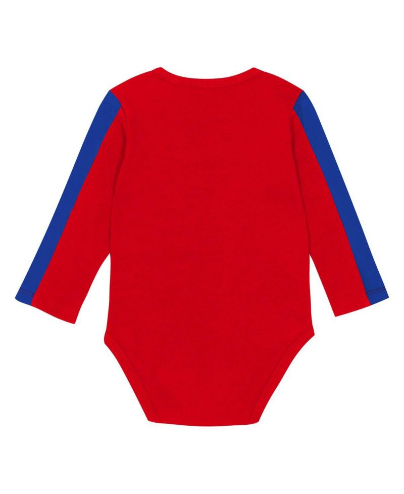 Baby Boys and Girls 3-Piece Philadelphia Phillies Double Down Bodysuit and Pants