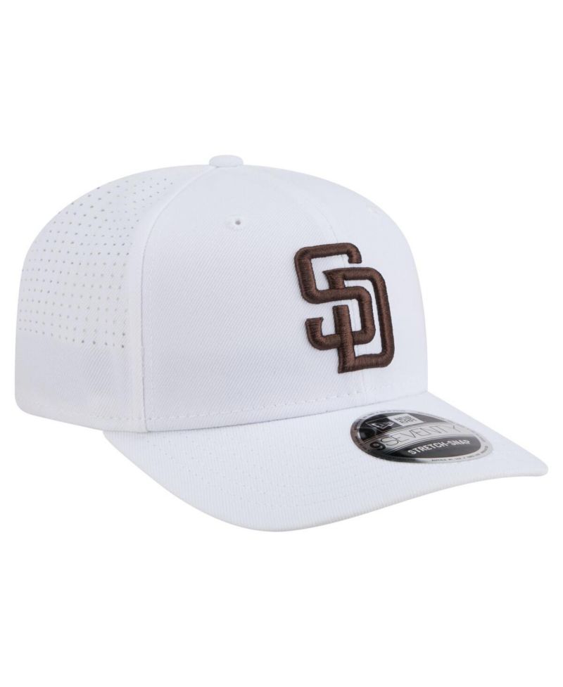 Men's White San Diego Padres COOLERA 9SEVENTY Adjustable Hat