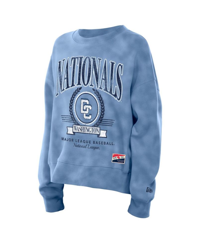 Men's Blue Washington Nationals 2025 City Connect Pullover Sweatshirt