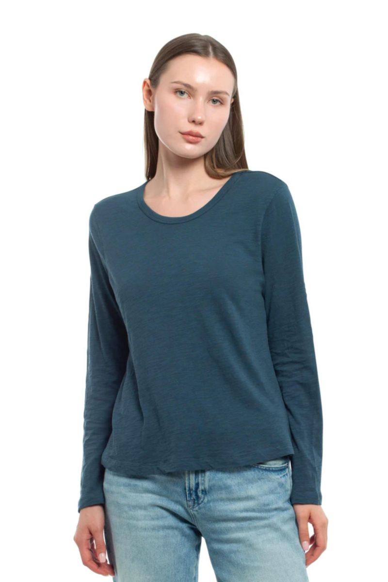 Women's Clothing Baby Fit Long Sleeve Tee