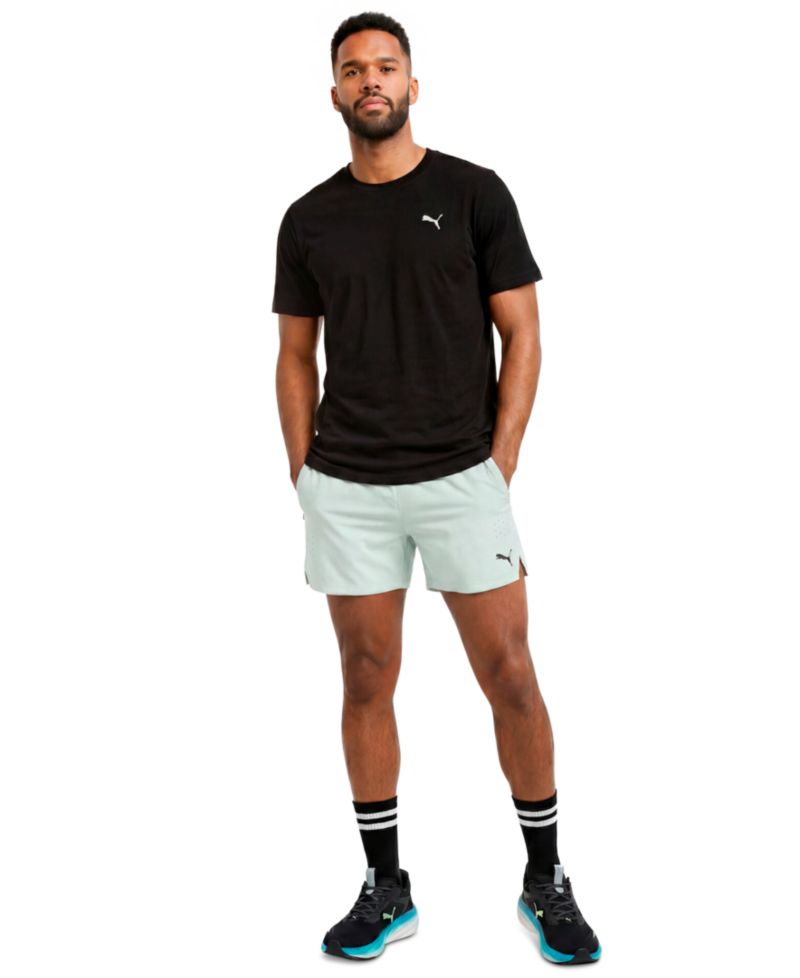 Men's Power Mode Woven Regular-Fit Shorts, 5" Inseam