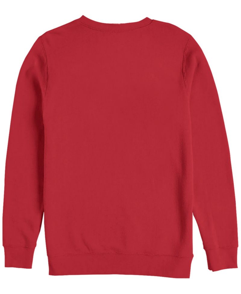 Men's Mickey Love Crew Fleece Pullover Sweatshirt