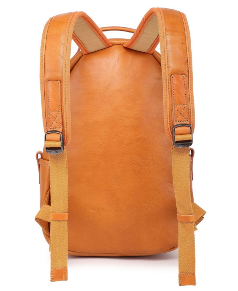 Sun-Wing Small Leather Backpack