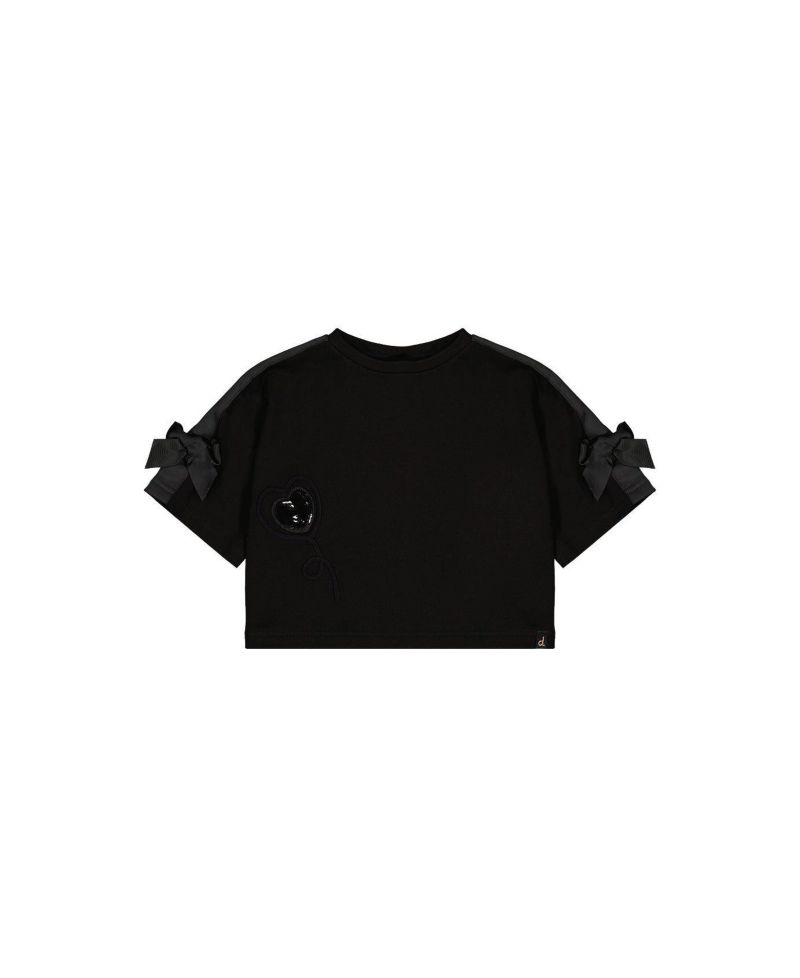 Little and Big Girl 6-14 Short Sleeve Milano Top
