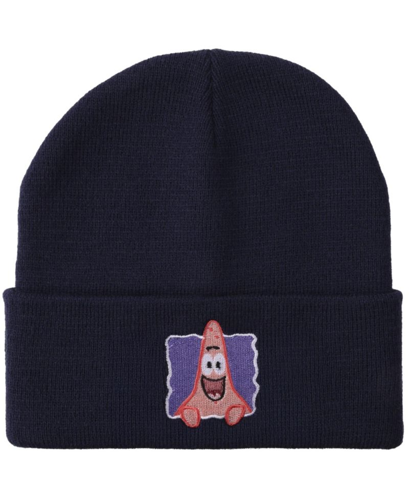 Men's Patrick Embroidery Acrylic Knit Standard Cuff Beanie
