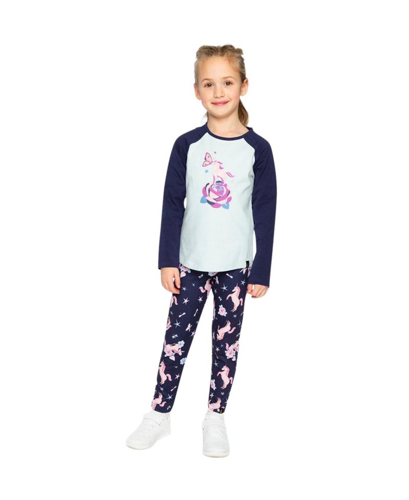 Big Girls Raglan Cotton T-Shirt