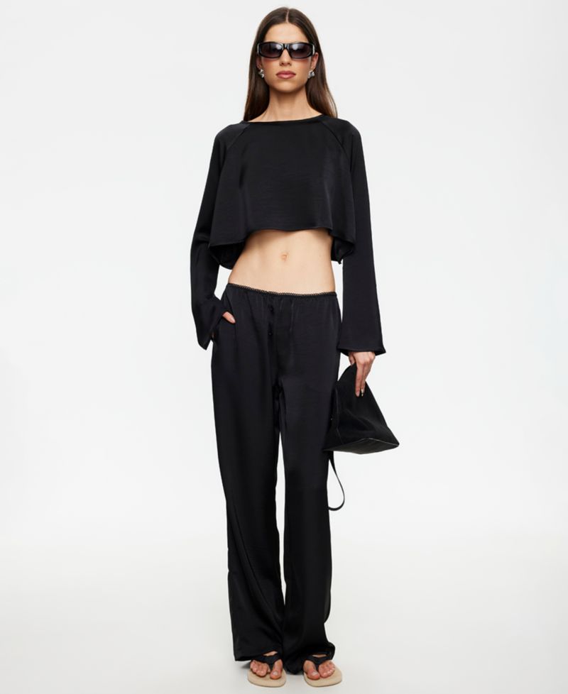 Women's Straight-Leg Pull-On Pants
