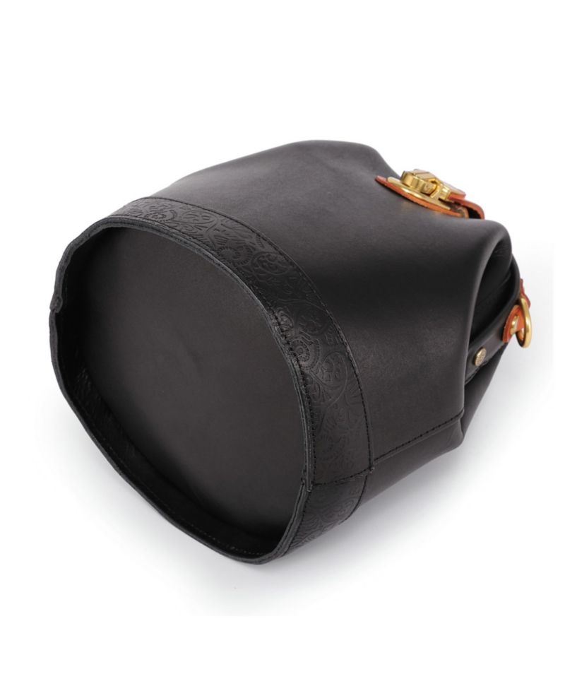 Doctor Mini Leather Bucket Crossbody Bag