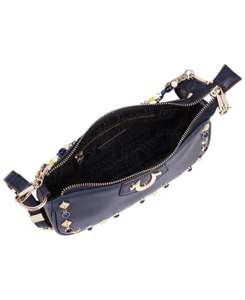 Chain and Studs Shoulder Bag