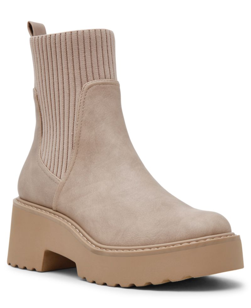 Women's Zepplin Lug Sole Chelsea Booties