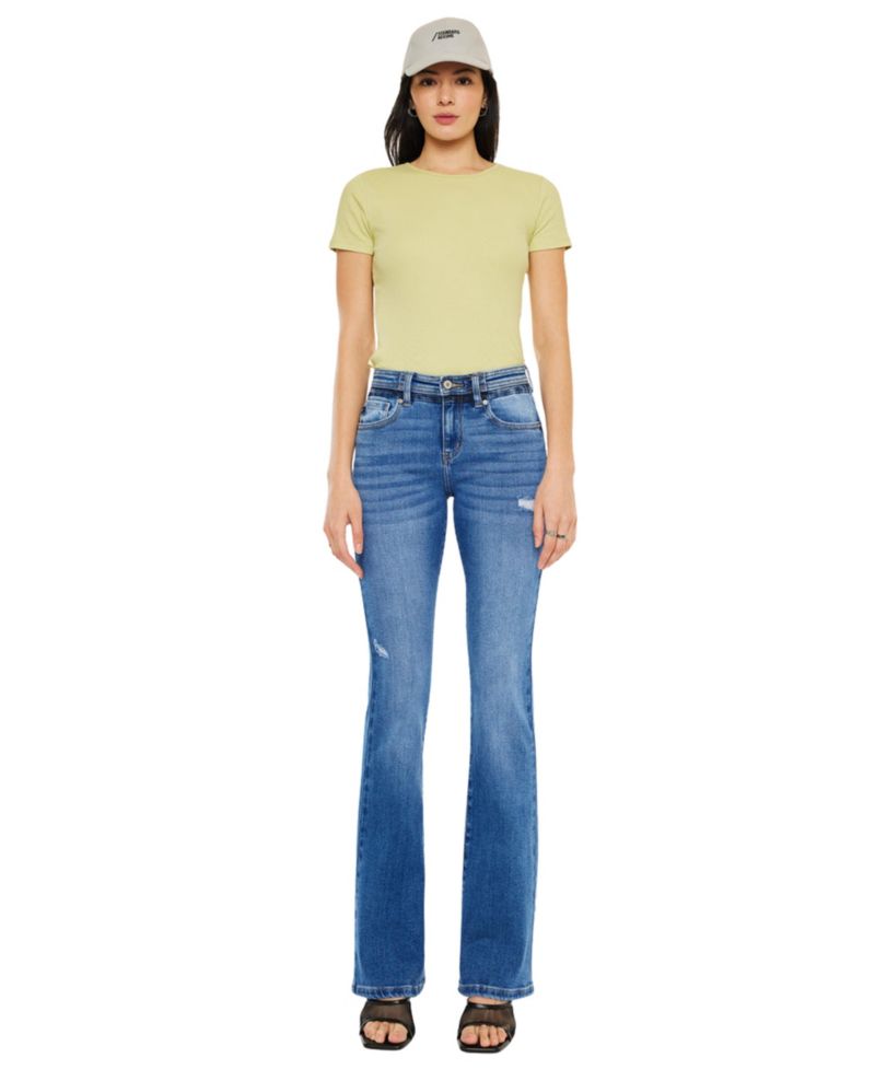 Women's Kiera Mid Rise Bootcut Jeans