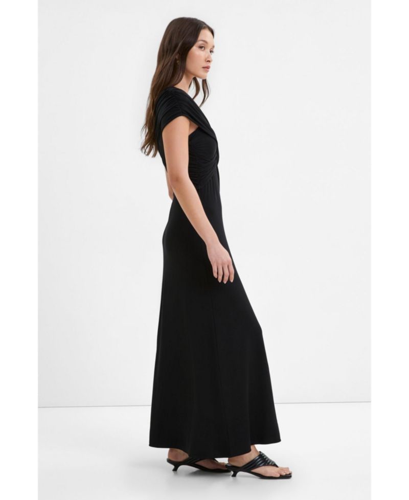 Women's Alyssa Convertible-Strap A-Line Jersey Maxi Dress