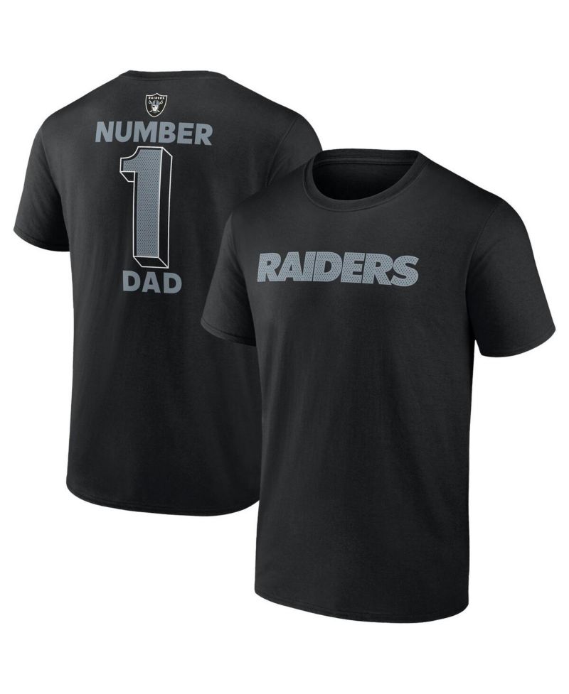 Men's Navy Chicago Bears Big & Tall Number One Dad T-Shirt