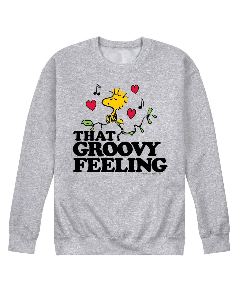 Men's Peanuts That Groovy Feeling Fleece Sweatshirt
