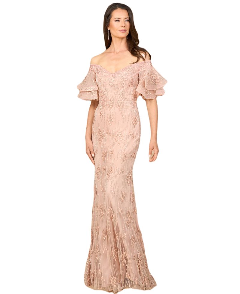 Women's Off Shoulder Mermaid Gown