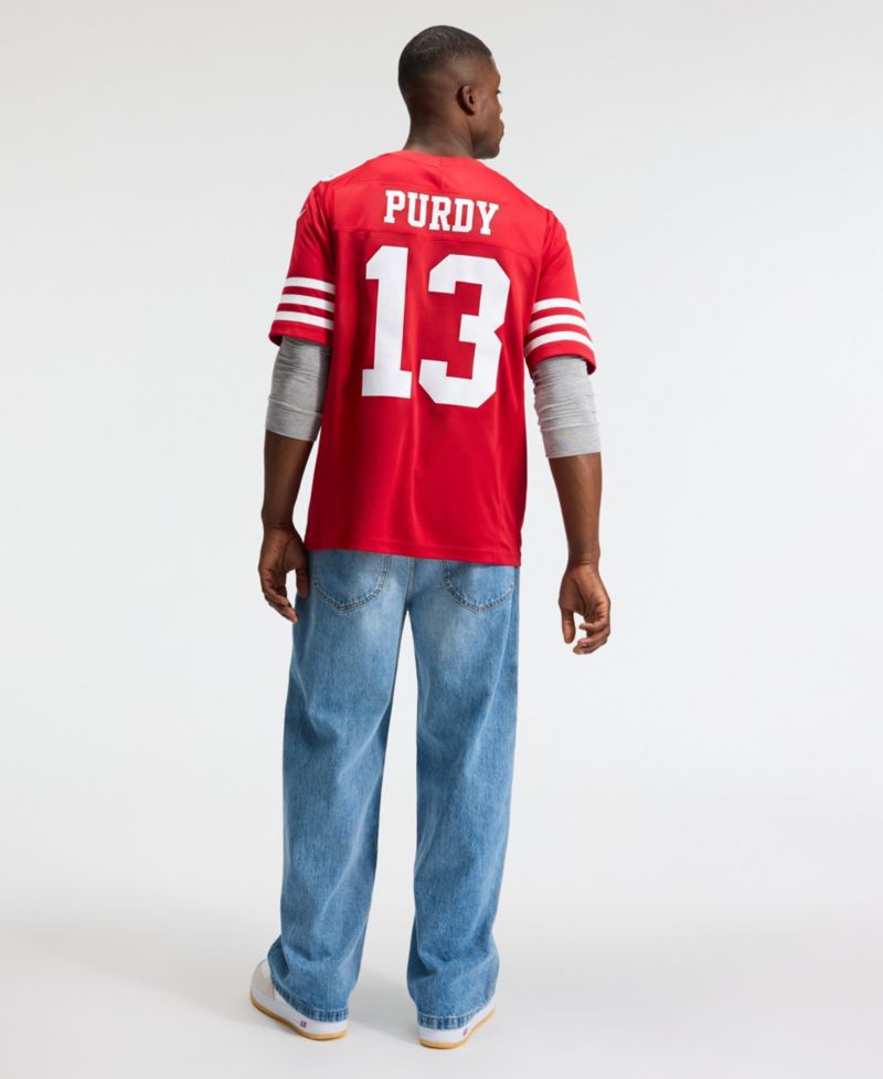 Men's Brock Purdy Scarlet San Francisco 49ers Vapor F.U.S.E. Stitched Limited Jersey