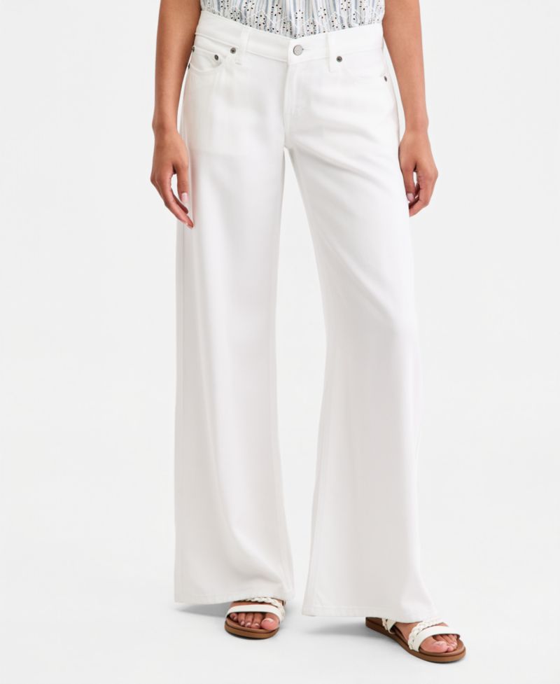 Women's Liquid Luxe Super Low-Rise Ultra Wide-Leg Jeans