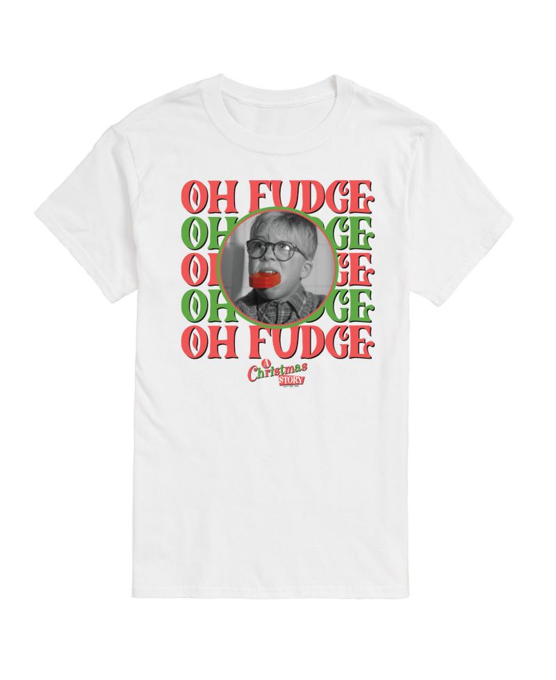 Men's A Christmas Story Oh Fudge Short Sleeve Tee