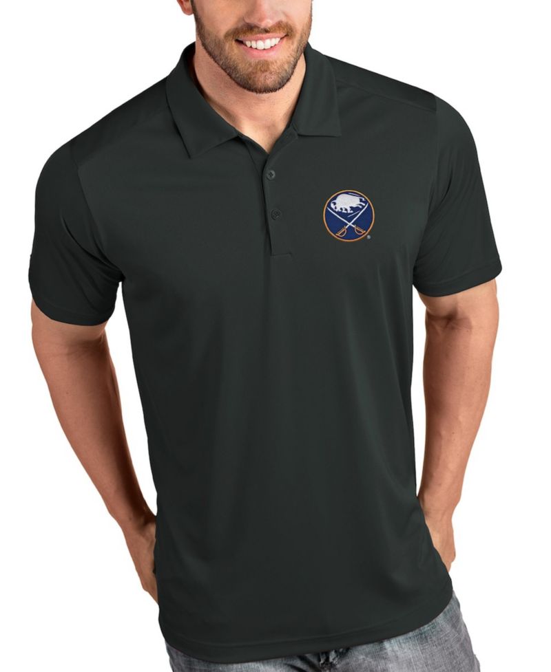 Men's Gray Buffalo Sabres Tribute Polo Shirt