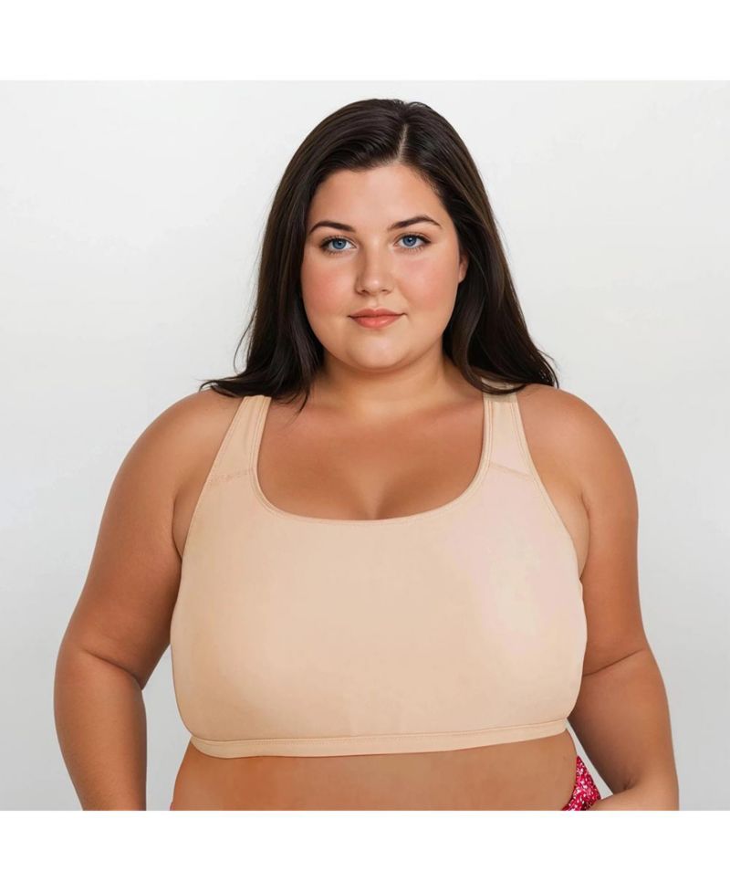 Plus Size Racerback Swim Bra